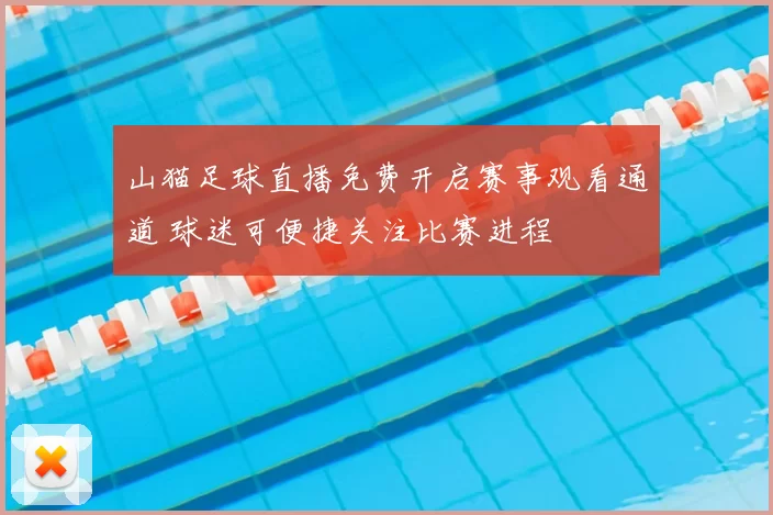 山猫足球直播免费开启赛事观看通道 球迷可便捷关注比赛进程