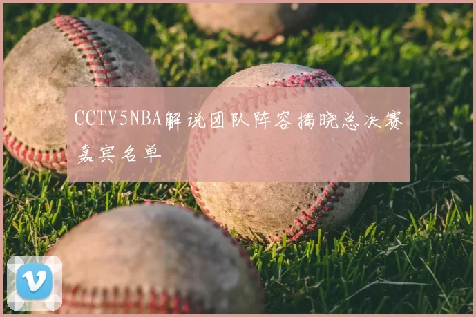 CCTV5NBA解说团队阵容揭晓总决赛嘉宾名单
